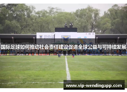 国际足球如何推动社会责任建设促进全球公益与可持续发展